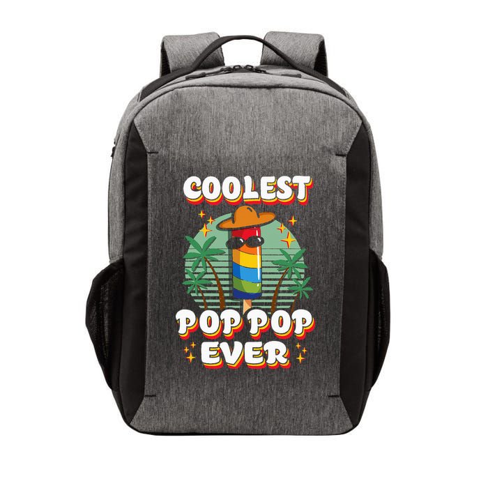 Best Pop Ever Pop Pop Popsicle PopPop Coolest Pop It Vector Backpack
