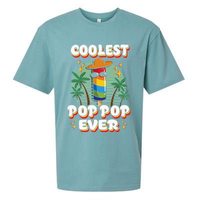 Best Pop Ever Pop Pop Popsicle PopPop Coolest Pop It Sueded Cloud Jersey T-Shirt