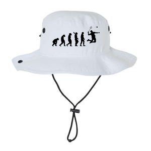 Badminton Player Evolution Shuttlecock Badminton Racket Gift Legacy Cool Fit Booney Bucket Hat