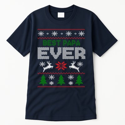Best Papa Ever Gift Christ Tall T-Shirt