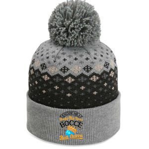 Boccia Player Excuse Me I Prefer The Term Bocce Ball Queen Gift The Baniff Cuffed Pom Beanie