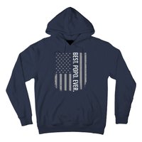 Best Popo Ever US American Flag Gifts For Father's Day Hoodie