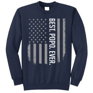 Best Popo Ever US American Flag Gifts For Father's Day Sweatshirt