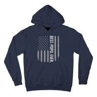 Best Popo Ever US American Flag Gifts For Father's Day Tall Hoodie