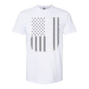 Best Popo Ever US American Flag Gifts For Father's Day Softstyle CVC T-Shirt