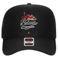 Believe Polar Express Christmas Holiday Train Trucker Hat