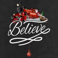 Believe Polar Express Christmas Holiday Train Trucker Hat