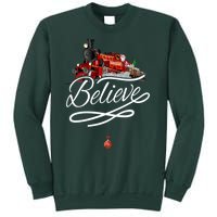 Believe Polar Express Christmas Holiday Train Sweatshirt