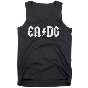 Bass Player E A D G Strings Of The Bass Tank Top