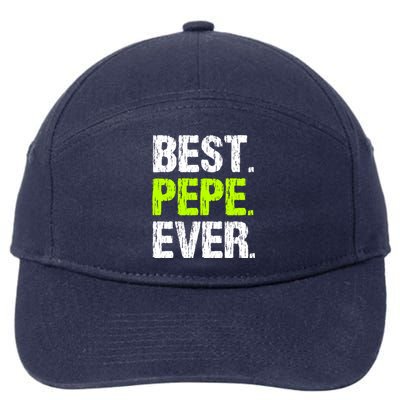 Best Pepe Ever Family Funny Cool Cute Gift 7-Panel Snapback Hat