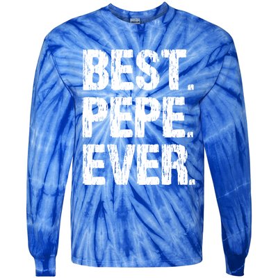 Best Pepe Ever Family Funny Cool Cool Gift Tie-Dye Long Sleeve Shirt