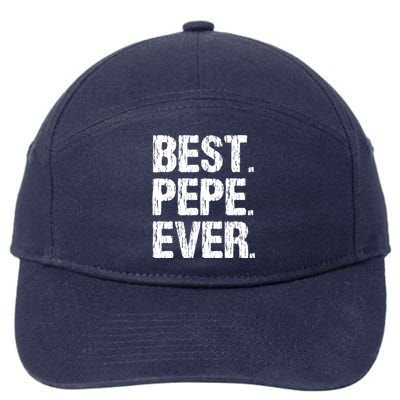 Best Pepe Ever Family Funny Cool Cool Gift 7-Panel Snapback Hat