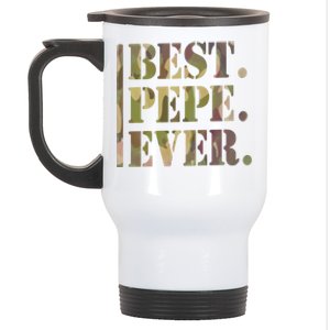 Best Pepe Ever Fathers Day From Grand Pepe Great Gift Stainless Steel Travel Mug