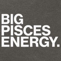 Big Pisces Energy Zodiac Sign Birthday Cotton Canvas Backpack