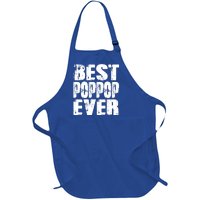 Best Poppop Ever Funny Grandpa Gift Papa Gift Father's Day Funny Gift Full-Length Apron With Pockets