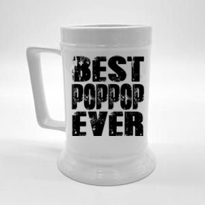 Best Poppop Ever Funny Grandpa Gift Papa Gift Father's Day Funny Gift Beer Stein