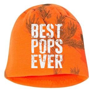 Best Pops Ever Father's Day Grandfather Kati - Camo Knit Beanie