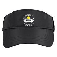 Best Papa Ever Gift For Softball Grandpa Grandfather Adult Drive Performance Visor