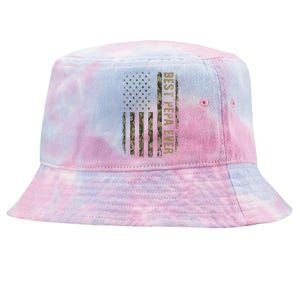 Best Pepa Ever Camouflage American Flag Fathers Day Tie-Dyed Bucket Hat