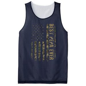 Best Pepa Ever Camouflage American Flag Fathers Day Mesh Reversible Basketball Jersey Tank