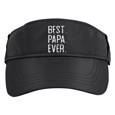 Best Papa Ever Father’s Day Gift For Papa Adult Drive Performance Visor