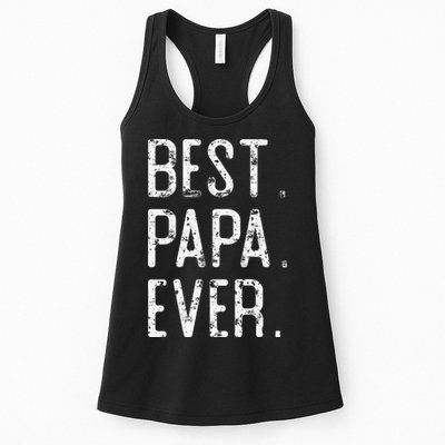 Best Papa Ever Father’s Day Gift For Papa Womens Tank Top