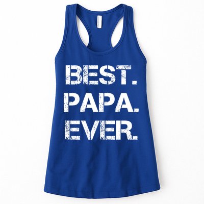 Best Papa Ever FatherS Day Gift Womens Tank Top