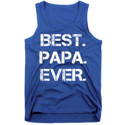 Best Papa Ever FatherS Day Gift Tank Top