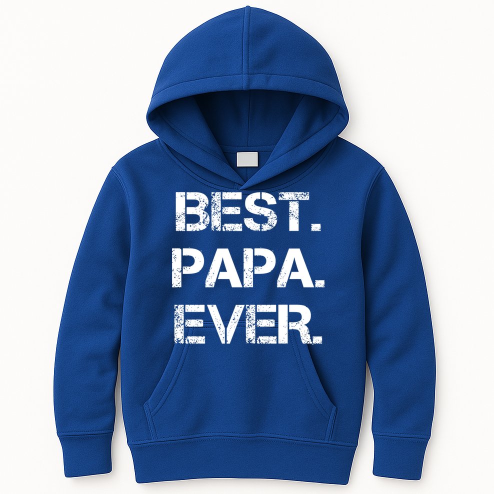 Best Papa Ever FatherS Day Gift Kids Hoodie