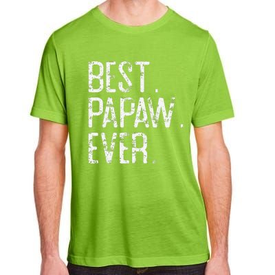 Best Papaw Ever Father’s Day Gift For Papaw Adult ChromaSoft Performance T-Shirt