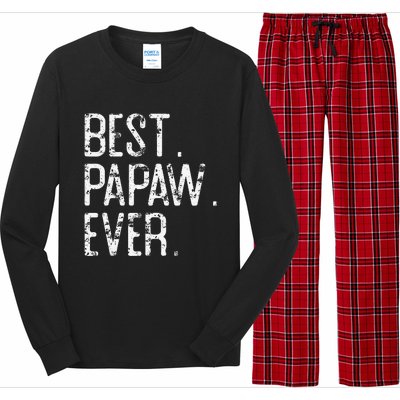 Best Papaw Ever Father’s Day Gift For Papaw Long Sleeve Pajama Set