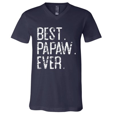 Best Papaw Ever Father’s Day Gift For Papaw V-Neck T-Shirt