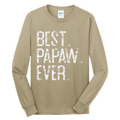 Best Papaw Ever Father’s Day Gift For Papaw Tall Long Sleeve T-Shirt