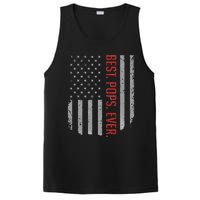 Best Pops Ever US American Flag Gifts For Father's Day PosiCharge Competitor Tank