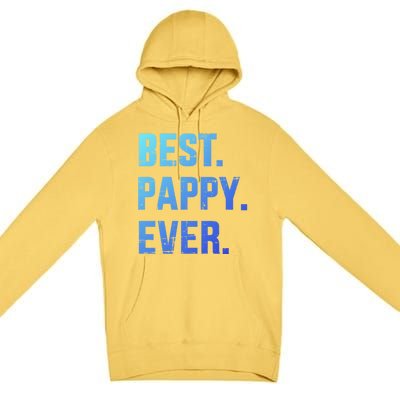 Best Pappy Ever For Dad And FatherS Day From Gift Premium Pullover Hoodie