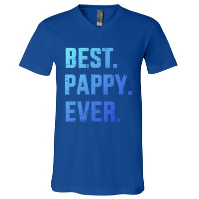 Best Pappy Ever For Dad And FatherS Day From Gift V-Neck T-Shirt