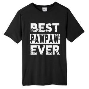 Best Pawpaw Ever Gift For Grandpa Fathers Day Tall Fusion ChromaSoft Performance T-Shirt