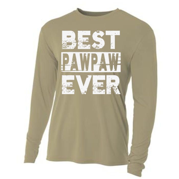 Best Pawpaw Ever Gift For Grandpa Fathers Day Cooling Performance Long Sleeve Crew