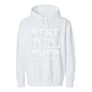 Best Pawpaw Ever Gift For Grandpa Fathers Day Garment-Dyed Fleece Hoodie