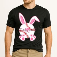 Baseball Player Easter Bunny Ears Easter Day Gift Cooling Performance Crew T-Shirt