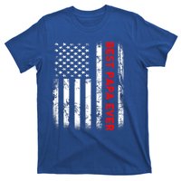 Best Papa Ever American Flag Funny Gift For Grandpa Fathers Day Gift T-Shirt