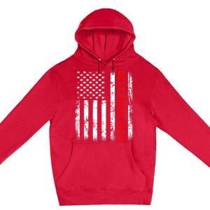 Best Papa Ever American Flag Funny Gift For Grandpa Fathers Day Gift Premium Pullover Hoodie