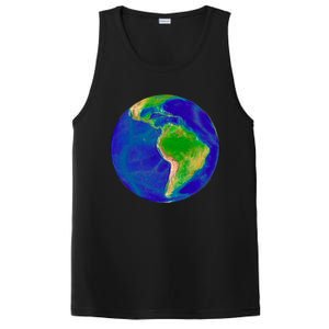 Beautiful Planet Earth South America Gift PosiCharge Competitor Tank