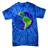 Beautiful Planet Earth South America Gift Tie-Dye T-Shirt