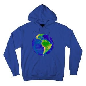 Beautiful Planet Earth South America Gift Tall Hoodie