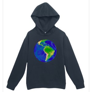 Beautiful Planet Earth South America Gift Urban Pullover Hoodie