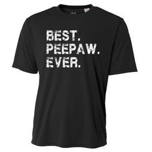 Best Peepaw Ever Funny Birthday Fathers Day Tee for Peepaw Cooling Performance Crew T-Shirt