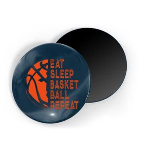 Basketball Player Eat Sleep Basketball Repeat Magnet