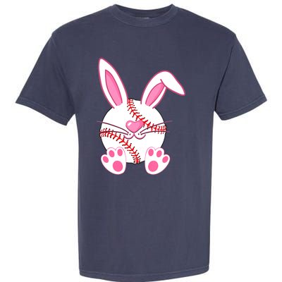 Baseball Player Easter Bunny Easter Day Garment-Dyed Heavyweight T-Shirt