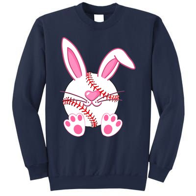 Baseball Player Easter Bunny Easter Day Sweatshirt